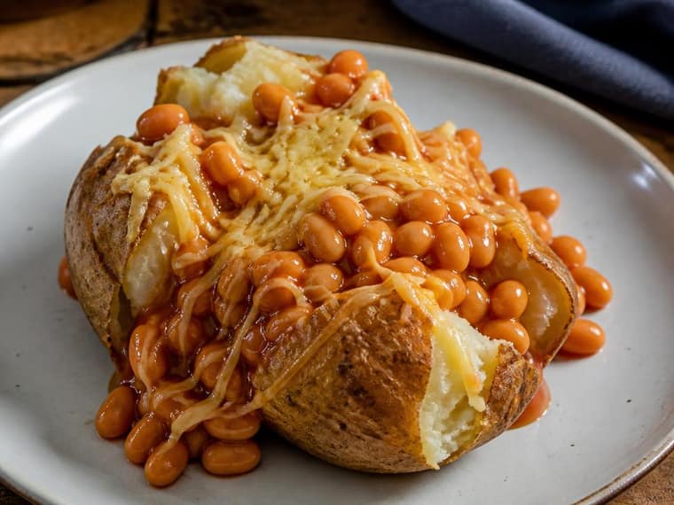 Cheesy Beans Jacket Potato