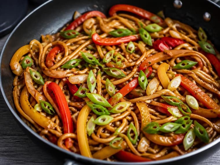 Veg Stir Fry Noodles